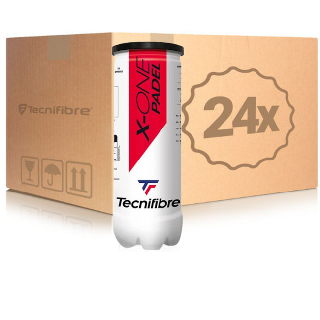 Tecnifibre X-One Padelballen doos (24x3 Tins)
