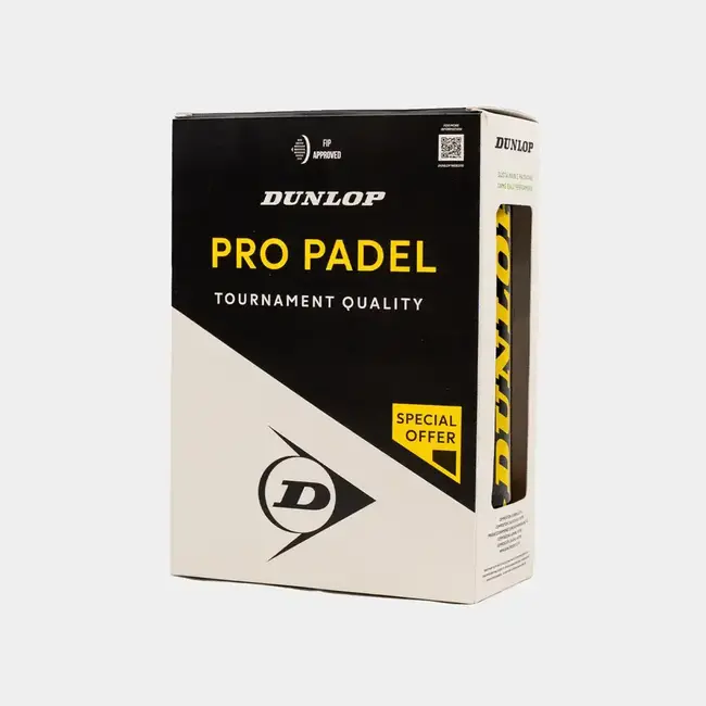 Dunlop Pro Padel 2x3 Pack Padelbal