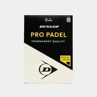 Dunlop Dunlop Pro Padel 2x3 Pack Padelbal