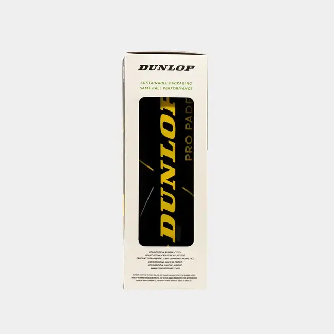 Dunlop Pro Padel 2x3 Pack Padelbal