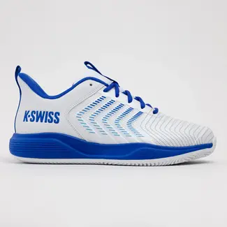 K-Swiss K-Swiss Ultrashot Light Clay Heren Tennisschoen Wit/Blauw