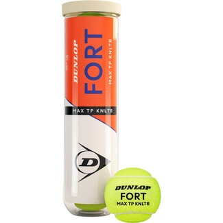 Dunlop Dunlop Fort Max TP 4 Tin Tennisbal