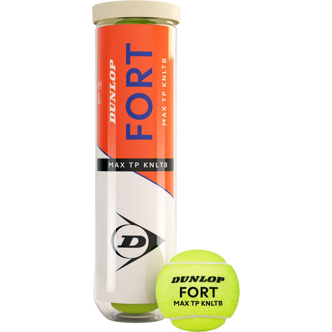 Dunlop Fort Max TP 4 Tin Tennisbal