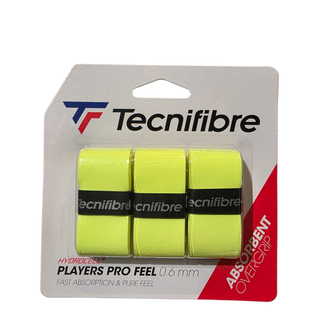 Tecnifibre Players Pro Feel Overgrip Wit