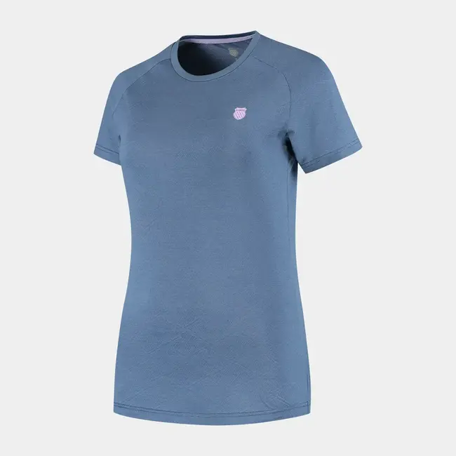 K-Swiss Hypercourt Crew Tee Jaquard Dames