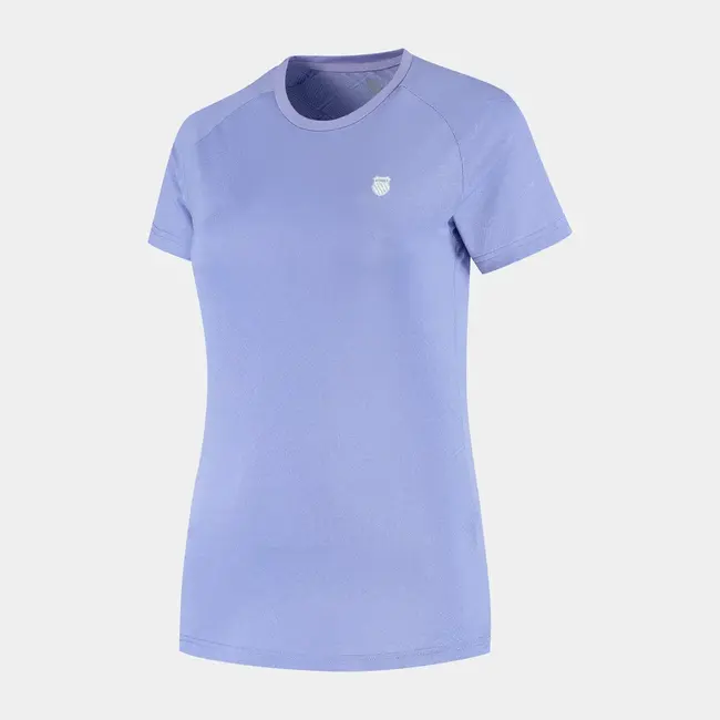 K-Swiss Hypercourt Crew Tee Jaquard Dames