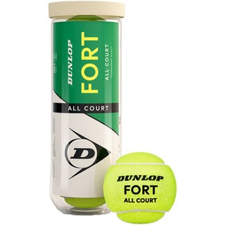 Dunlop Dunlop Fort All Court 3 Tin Tennisbal