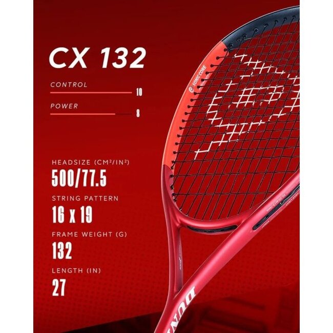 Dunlop CX 132 Bumper Set (Squashracket)