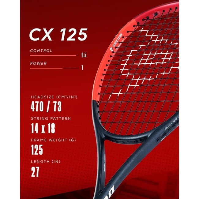 Dunlop CX 125 Bumper Set (Squashracket)