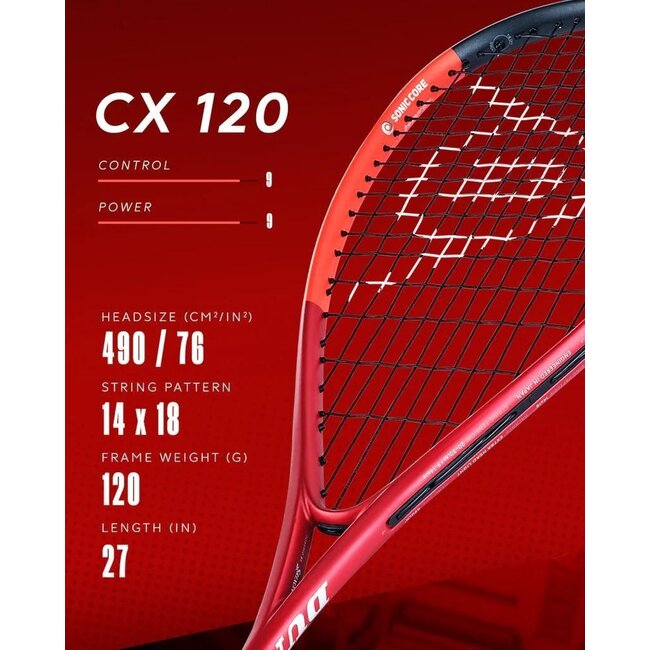 Dunlop CX 120 Bumper Set (Squashracket)
