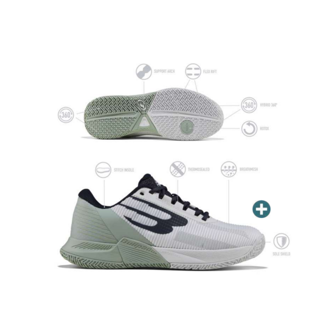 Bullpadel Performance CMF W 26i Dames Padelschoen