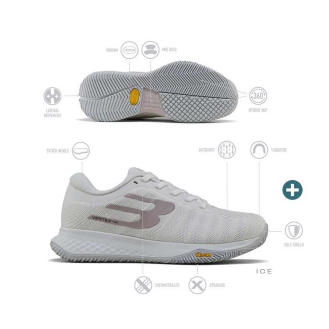Bullpadel Vertex Vibram W 26i Dames Padelschoen