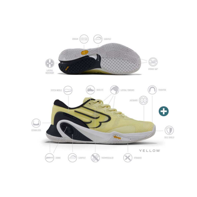 Bullpadel Hack Vibram 26i Heren Padelschoen