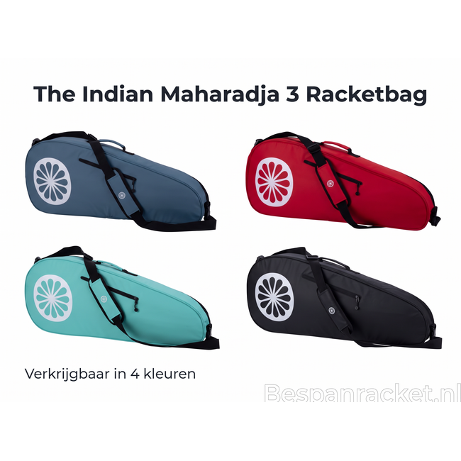 The Indian Maharadja 3 Racketbag Tennistas