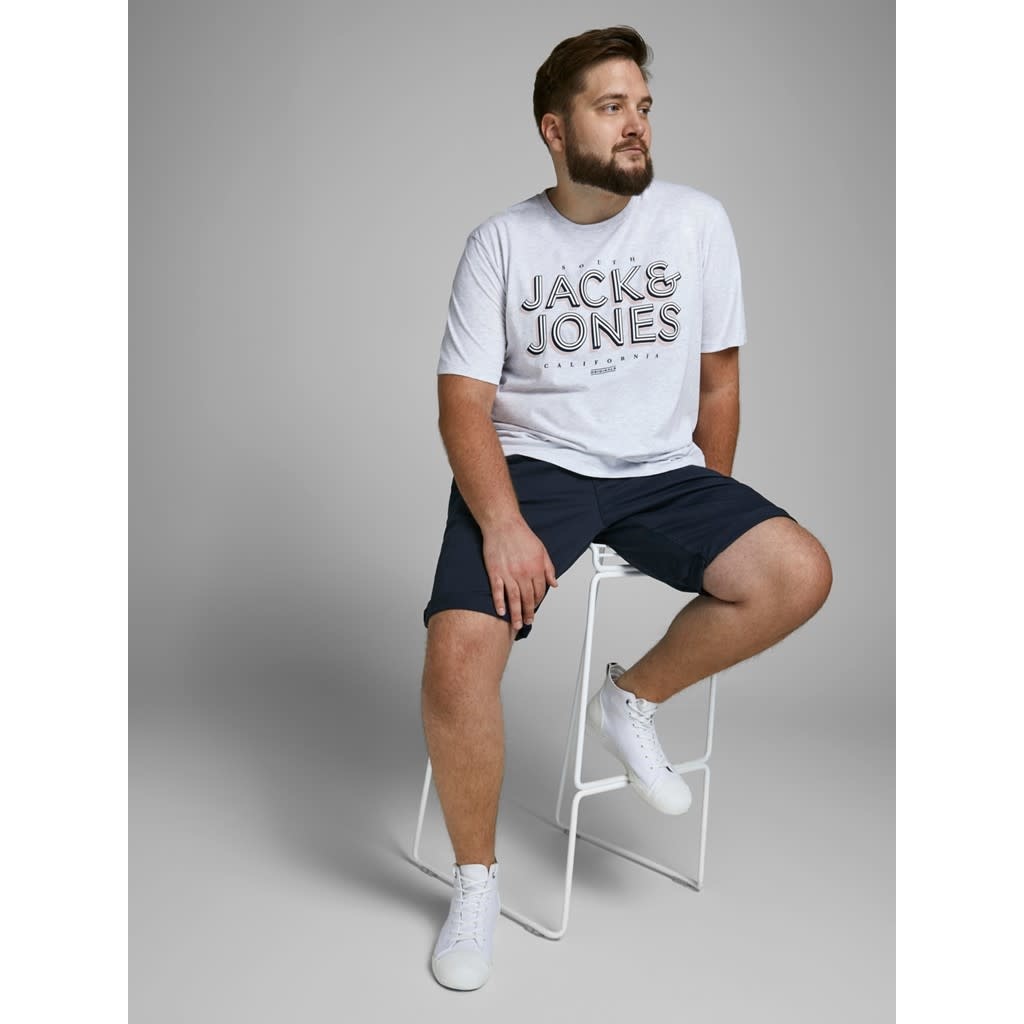 JACK&JONES PLUS JPSTBOWIE JJSHORTS SOLID SA SN PLS