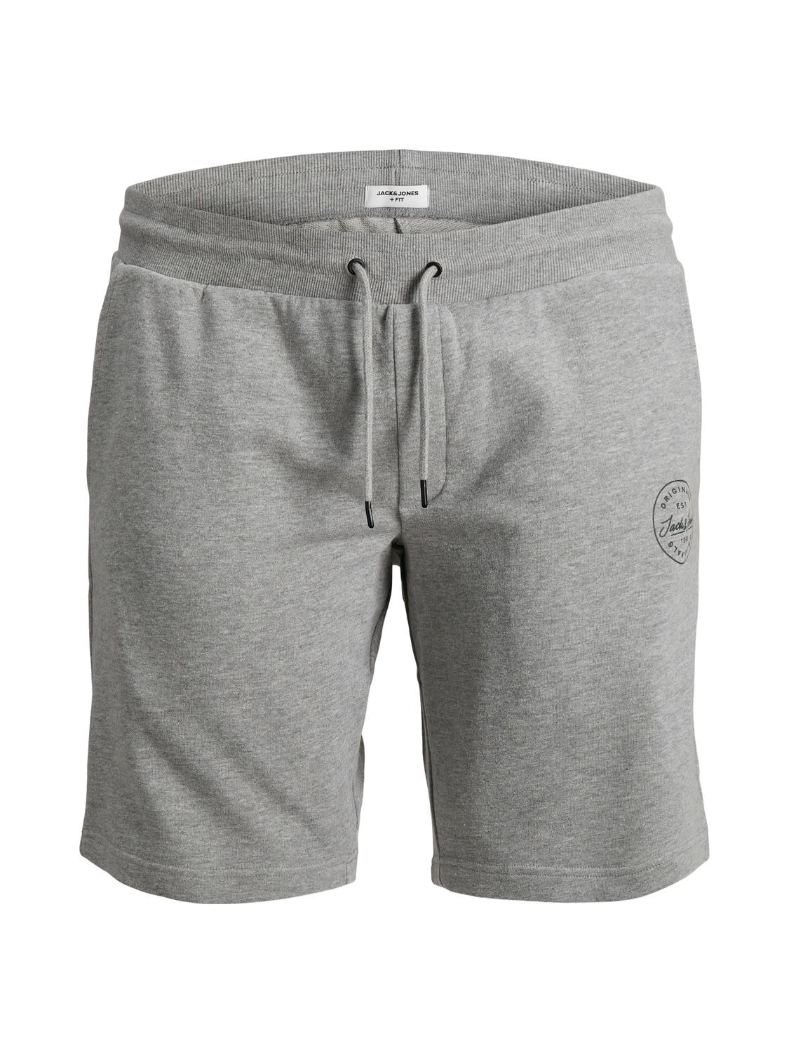 JACK&JONES PLUS JPSTSHARK SWEAT SHORTS AT PLS (3 kleuren)
