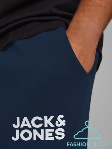JACK&JONES PLUS JJIGORDON JJNEWSOFT SWEAT PANT GMS PS