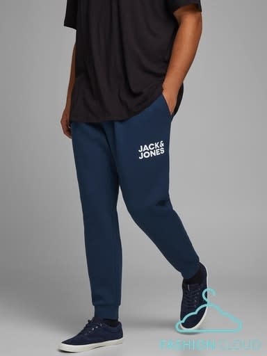 JACK&JONES PLUS JJIGORDON JJNEWSOFT SWEAT PANT GMS PS