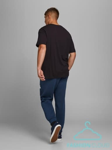 JACK&JONES PLUS JJIGORDON JJNEWSOFT SWEAT PANT GMS PS