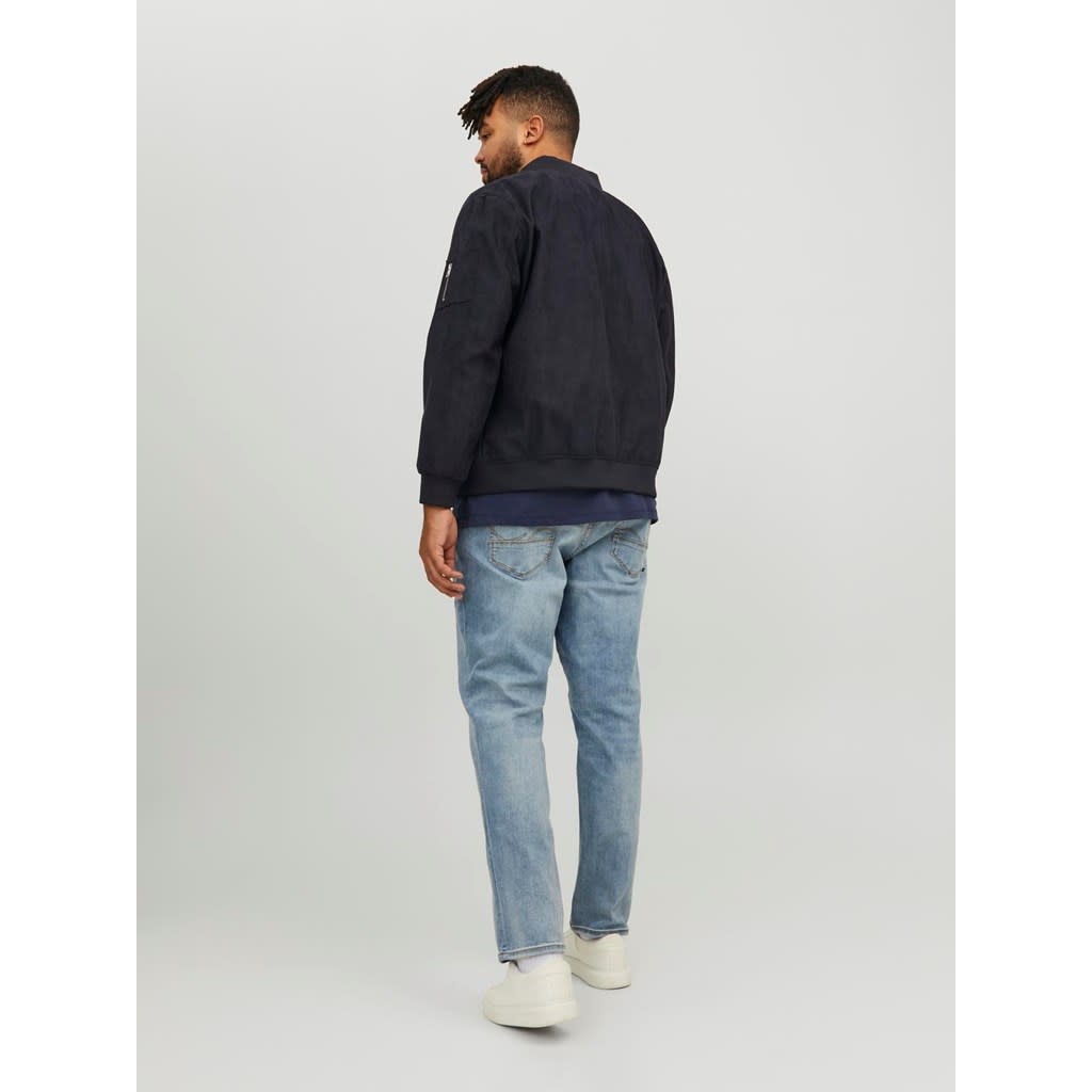 JACK&JONES PLUS JJEROCKY FAUX SUEDE BOMBER NOOS PLS