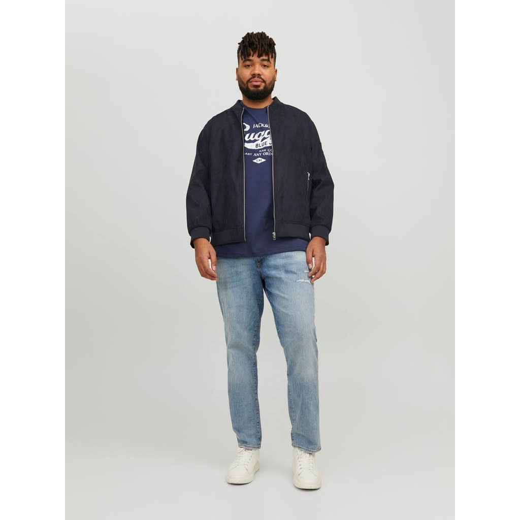 JACK&JONES PLUS JJEROCKY FAUX SUEDE BOMBER NOOS PLS