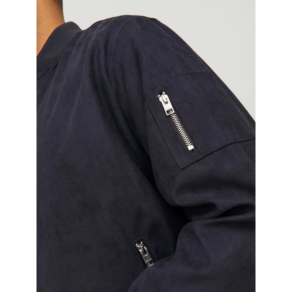 JACK&JONES PLUS JJEROCKY FAUX SUEDE BOMBER NOOS PLS