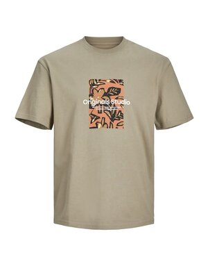 JACK&JONES PLUS JORSEQUOIA TEE SS CREW NECK PLS in 3 kleuren