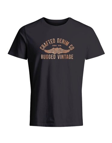 JACK&JONES PLUS JPRBLUOLLIE SS TEE CREW NECK FST PLS in 3 kleuren