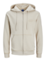 JACK&JONES PLUS JORFADED SWEAT ZIP HOOD PLS