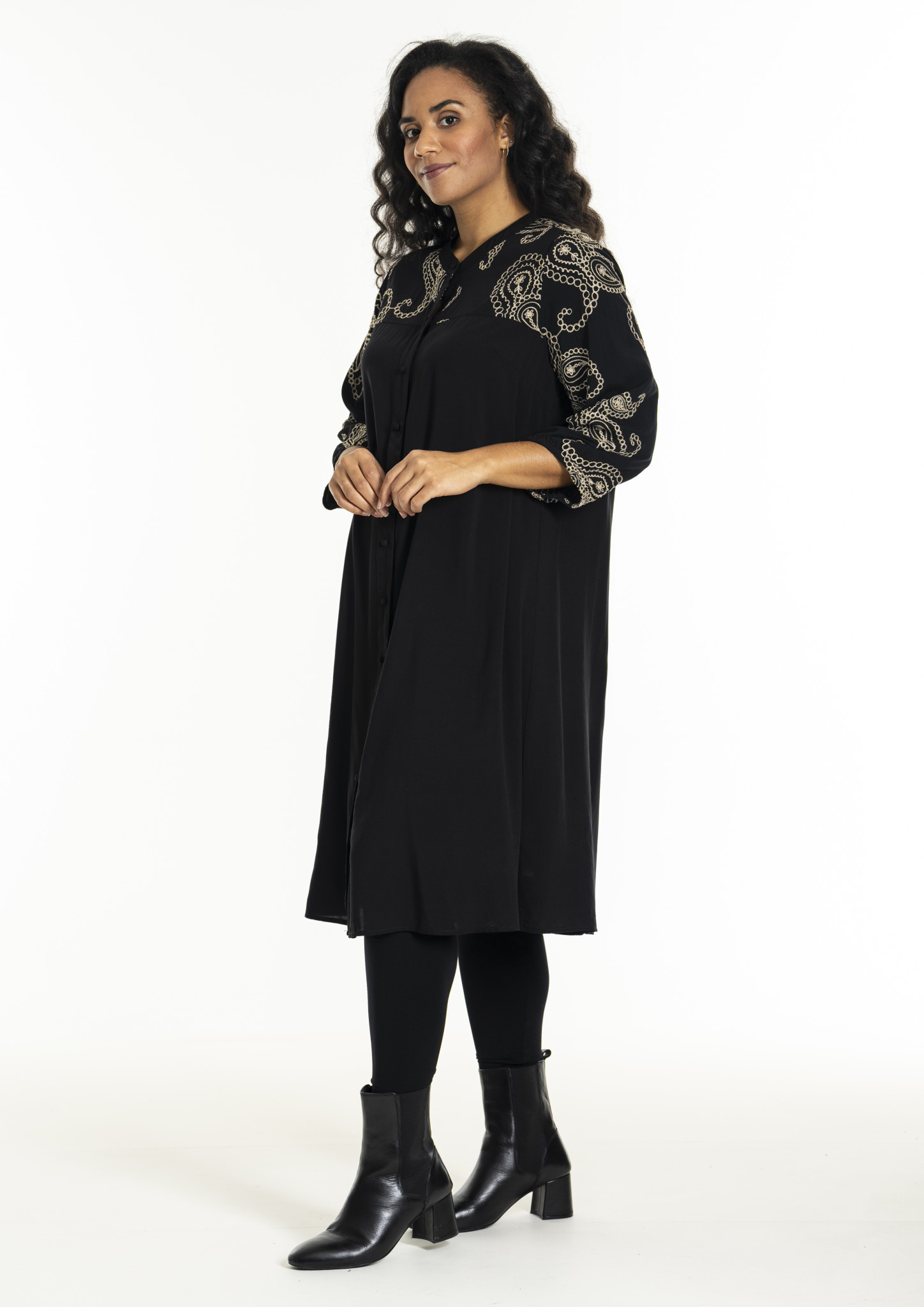 Studio SGunder Dress with embroidery