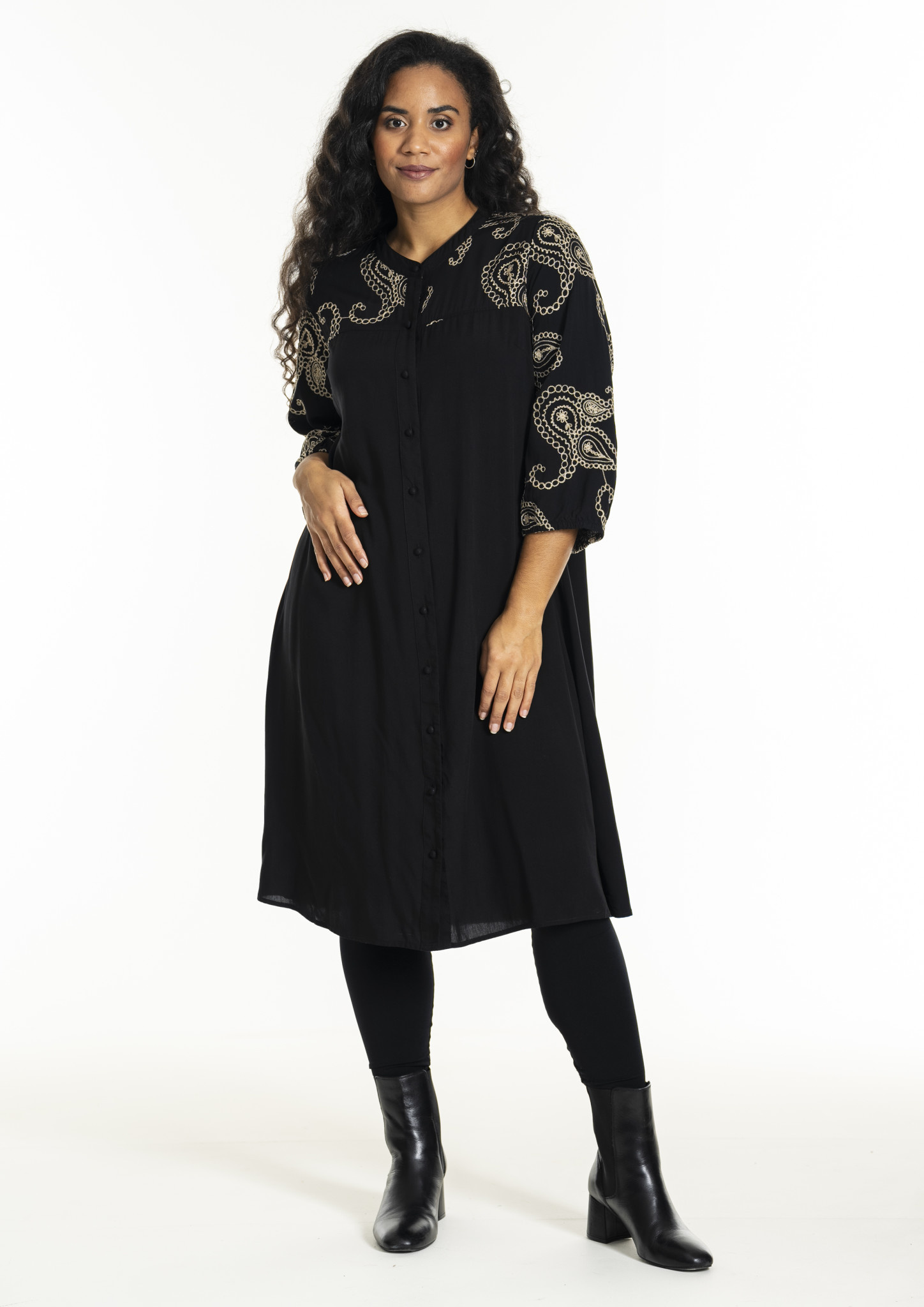 Studio SGunder Dress with embroidery