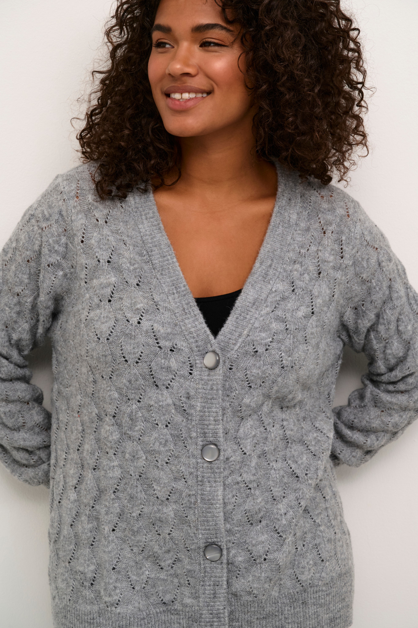 Kaffe Curve KCnalene Knit Cardigan