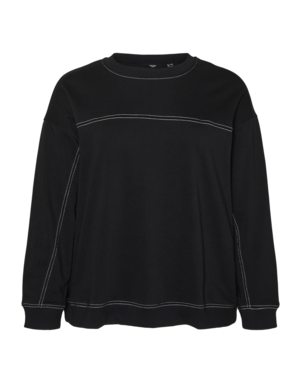 Vero Moda Curve VMCCARLA LS BOXY SWEATSHIRT JRS GA CUR