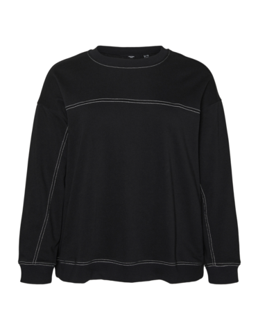 Vero Moda Curve VMCCARLA LS BOXY SWEATSHIRT JRS GA CUR