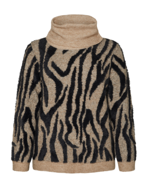 Vero Moda Curve VMCVALENTINA LS COWLNECK PULLOVER CUR