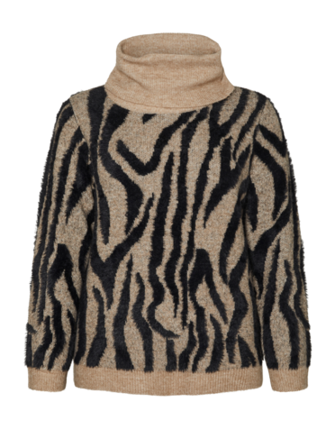 Vero Moda Curve VMCVALENTINA LS COWLNECK PULLOVER CUR