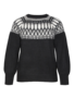 Vero Moda Curve VMCSIMONE LS NORDIC PULLOVER GA BOO CUR