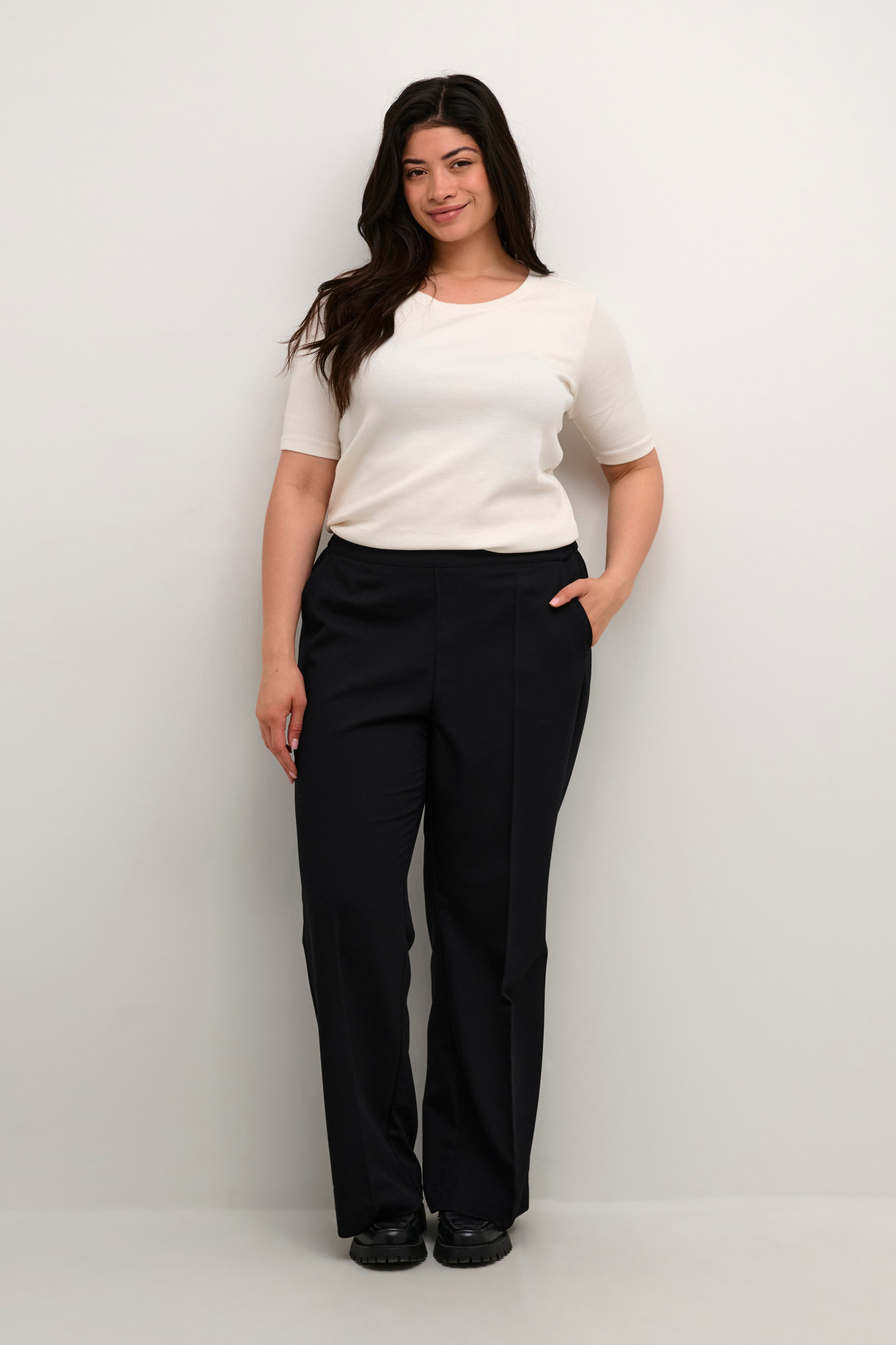 Kaffe Curve KCelma Flared Pants