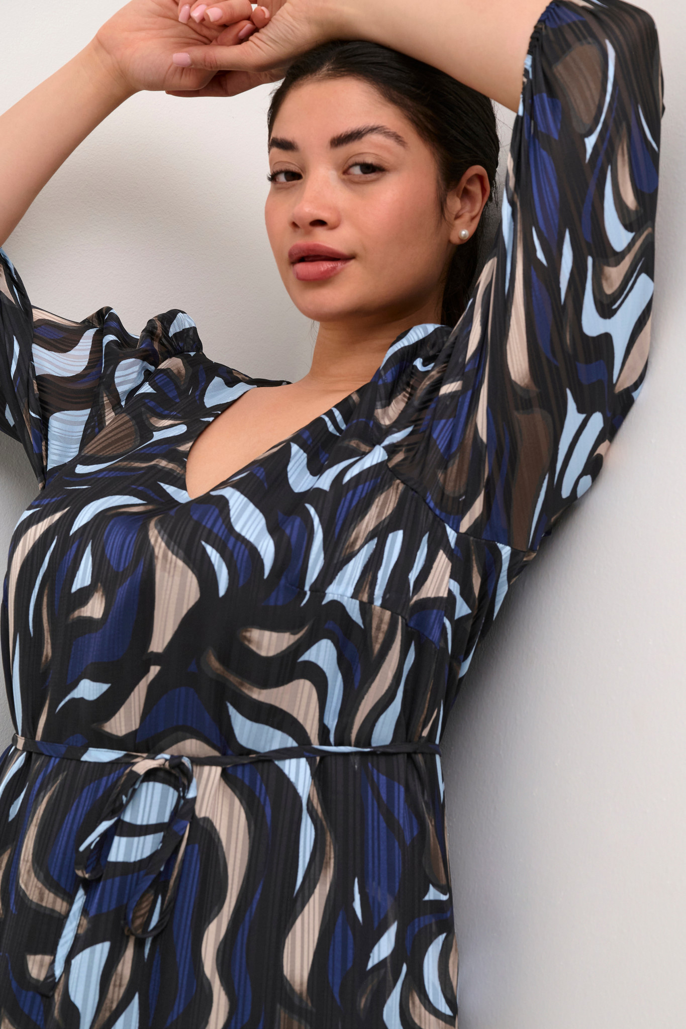 Kaffe Curve KCmarga Maxi Dress