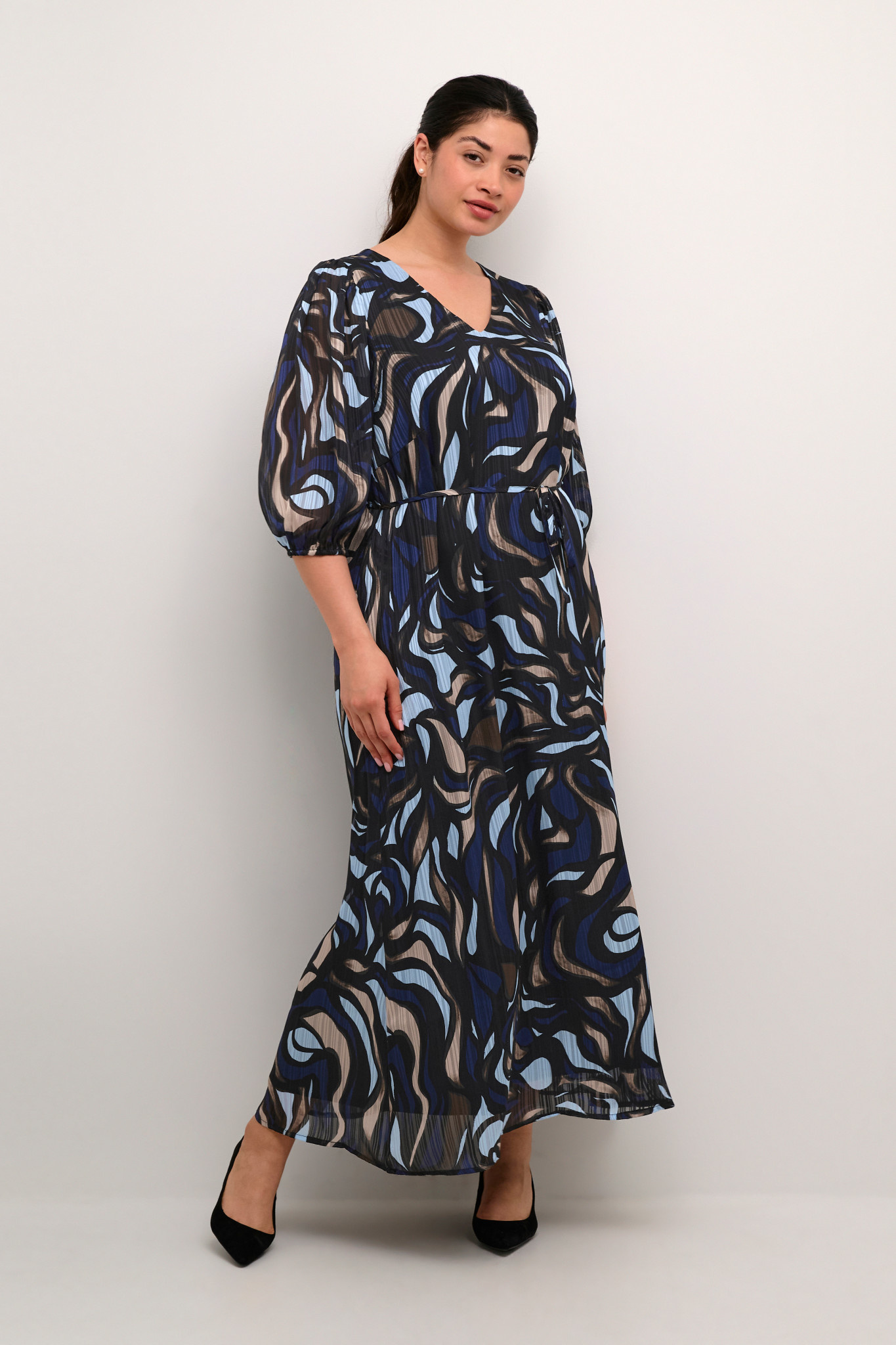 Kaffe Curve KCmarga Maxi Dress