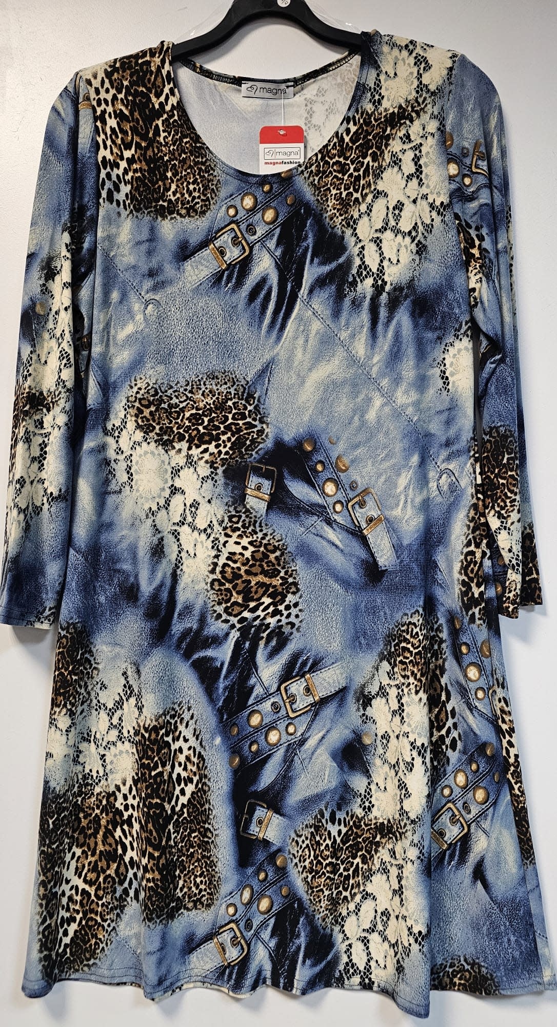 Magna Magna C-101 Jurkje/tuniek Honey lange mouw