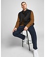 JACK&JONES PLUS JJEMULTI BODYWARMER COLLAR NOOS PLS