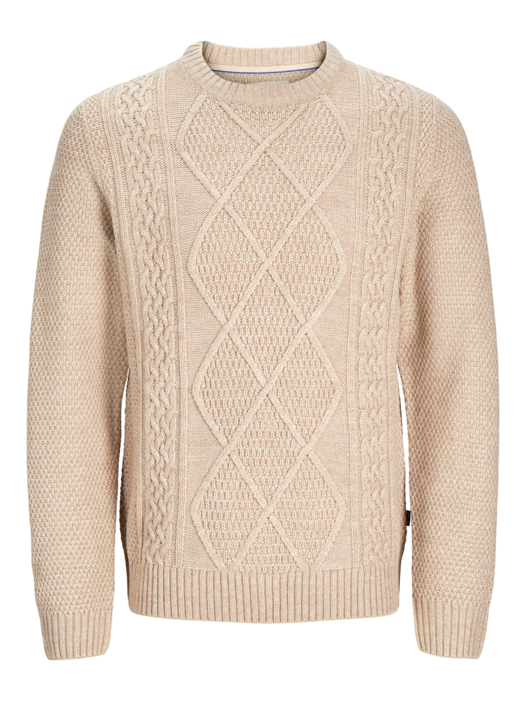 JACK&JONES PLUS JPRBLUDIOGO CABLE KNIT PACK PLS