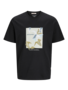 JACK&JONES PLUS JORALMERIA FRONT TEE SS CREW NECK PLS