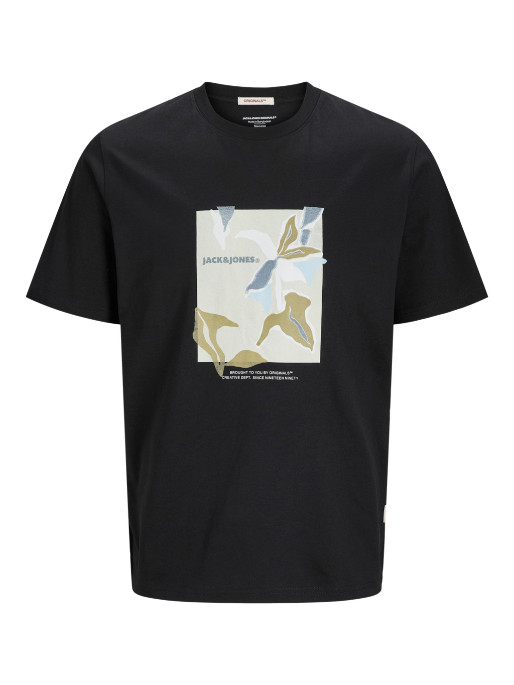 JACK&JONES PLUS JORALMERIA FRONT TEE SS CREW NECK PLS