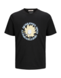 JACK&JONES PLUS JORTAVIRA AOP BRANDING TEE SS CREW PLS