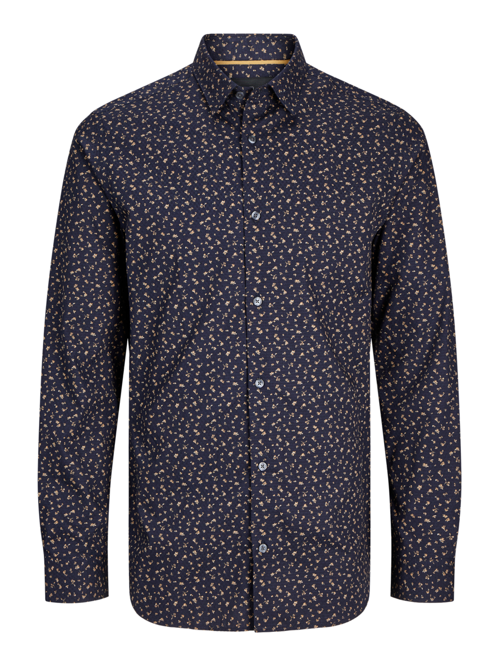 JACK&JONES PLUS JPRBLALEEDS PRINT STRUCTURE SHIRT  PLS