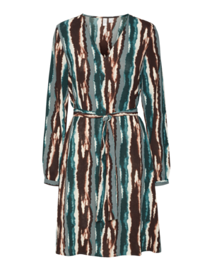 Vero Moda Curve VMCTALLIA L/S ABK DRESS WVN BTQ GA CUR