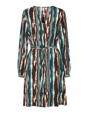 Vero Moda Curve VMCTALLIA L/S ABK DRESS WVN BTQ GA CUR