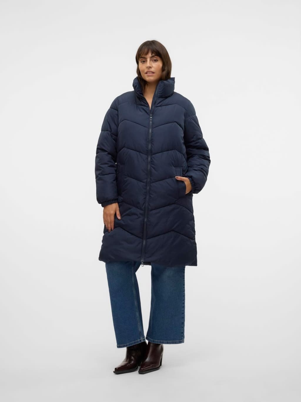 Vero Moda Curve VMCLIGARIO COAT CUR